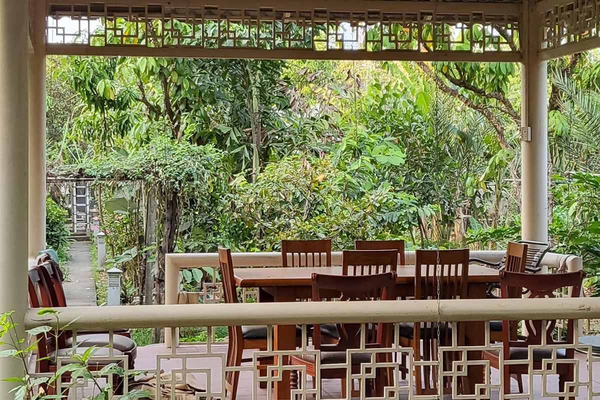 Việt Trinh để lộ cơ ngơi đẹp như resort ở Bình Dương, khu vườn tựa chốn bồng lai tiên cảnh - Ảnh 18.
