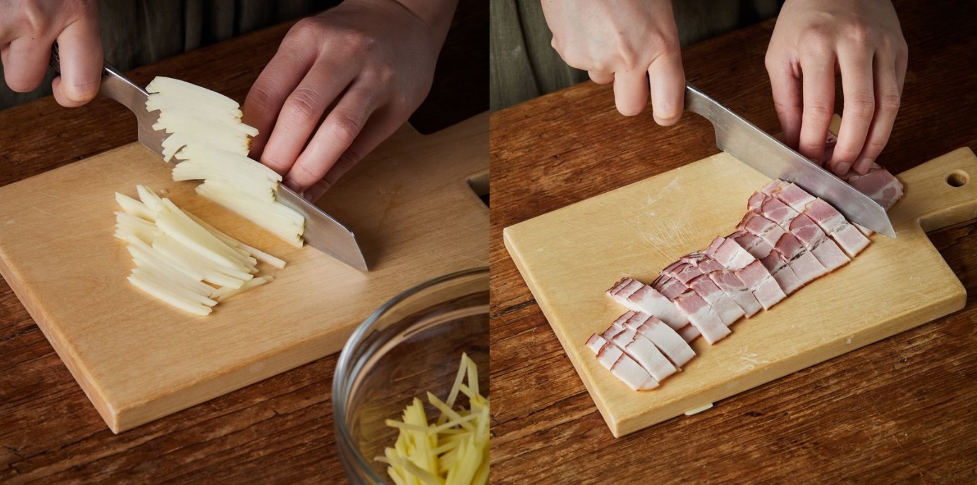 Mách bạn một cách biến tấu củ khoai tây thành một món bánh giòn rụm cực thơm ngon để nhâm nhi - Ảnh 2.