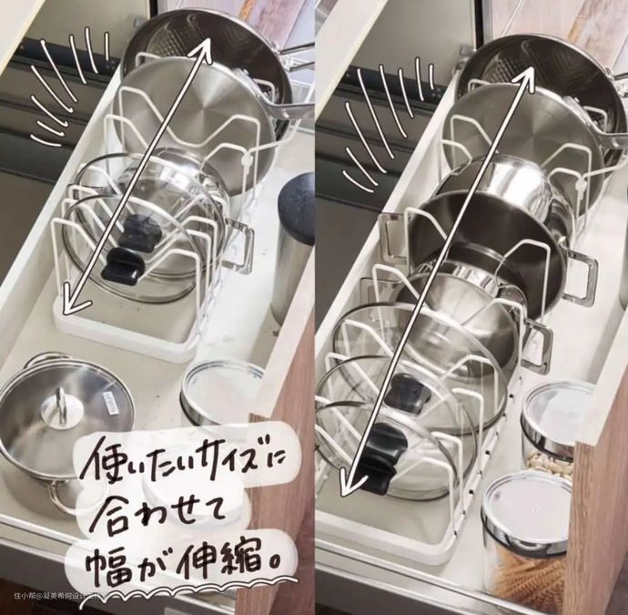 Công cụ sắp xếp được các bà nội trợ Nhật Bản yêu thích, giải cứu cho căn bếp lộn xộn của bạn- Ảnh 3.