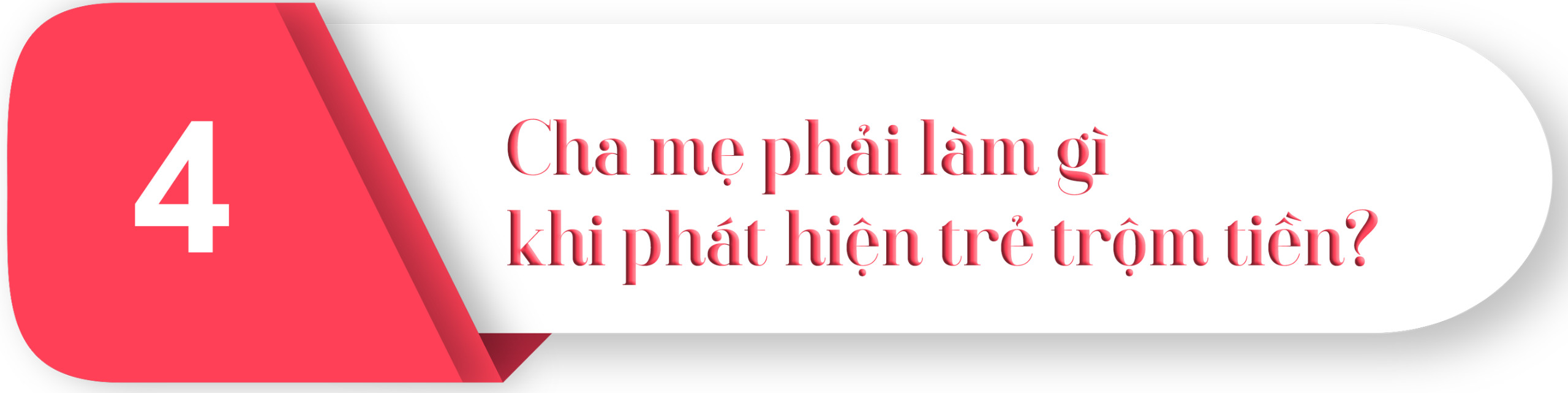 Cách xử lý đúng khi con trộm tiền