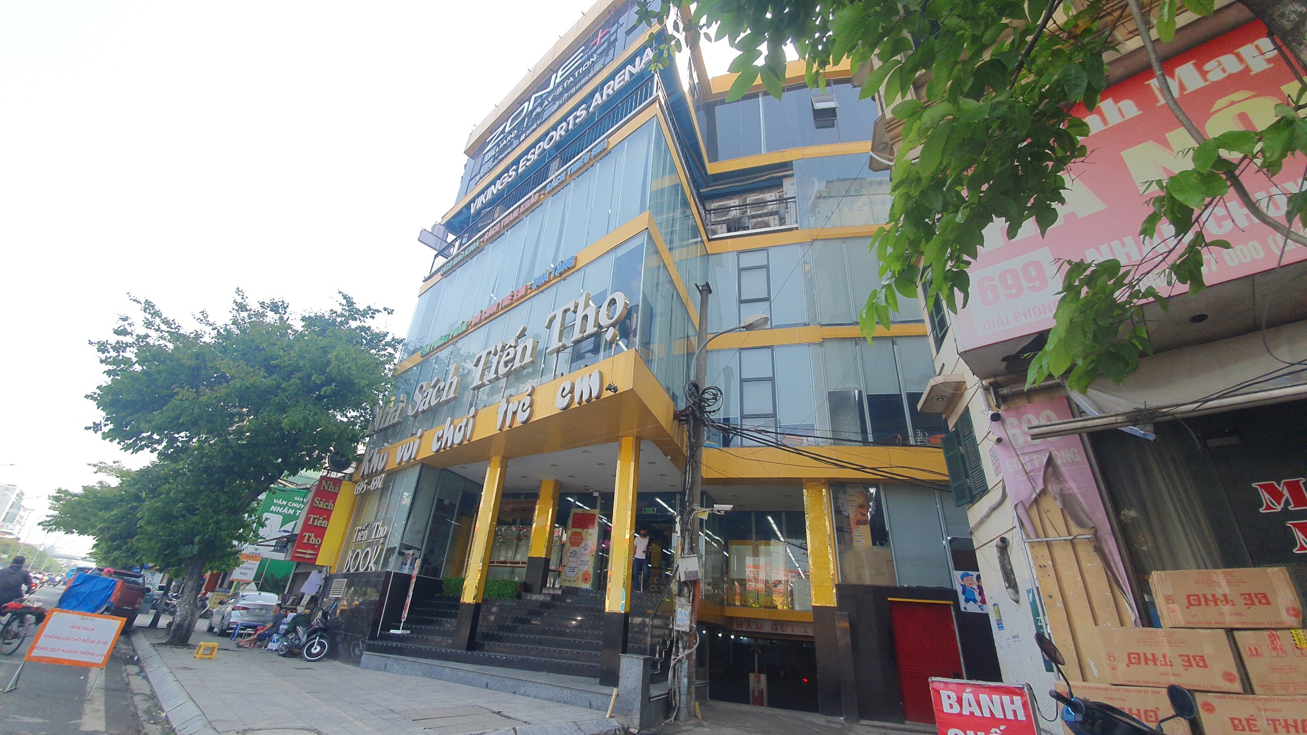 Thêm một cơ sở nhà sách Tiến Thọ bị bêu tên chưa đảm bảo PCCC - Ảnh 2.