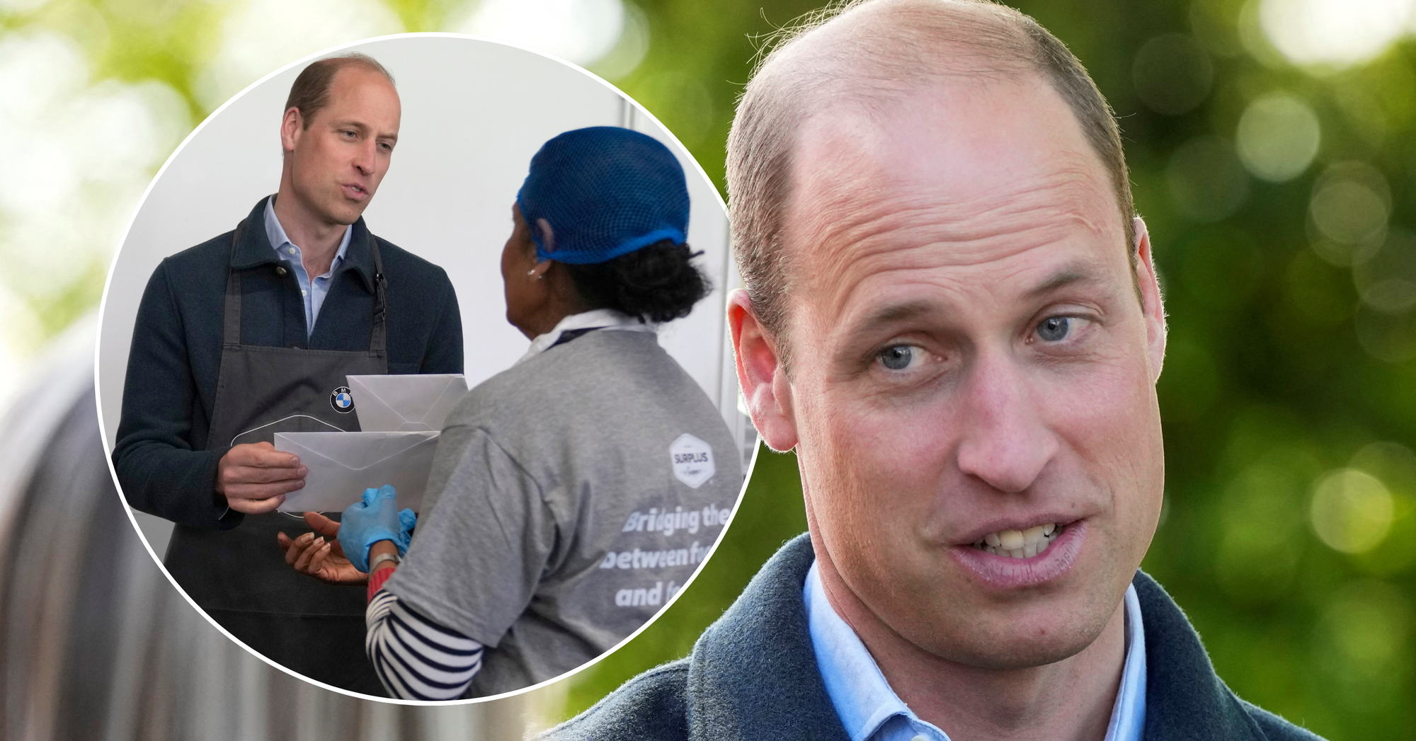 Thân vương William xúc động trước hành động của người dân dành cho Vua Charles và Vương phi Kate
