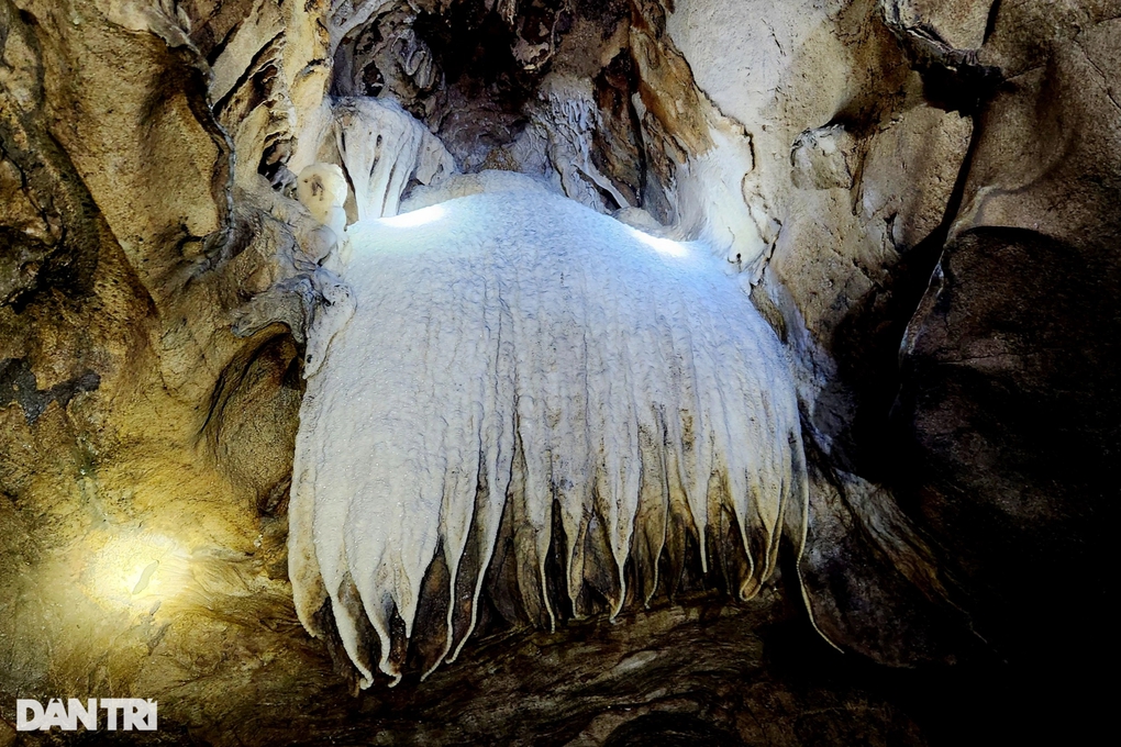 Nhũ đá tuyệt đẹp trong hang động vừa phát hiện ở Thanh Hóa - Ảnh 3.