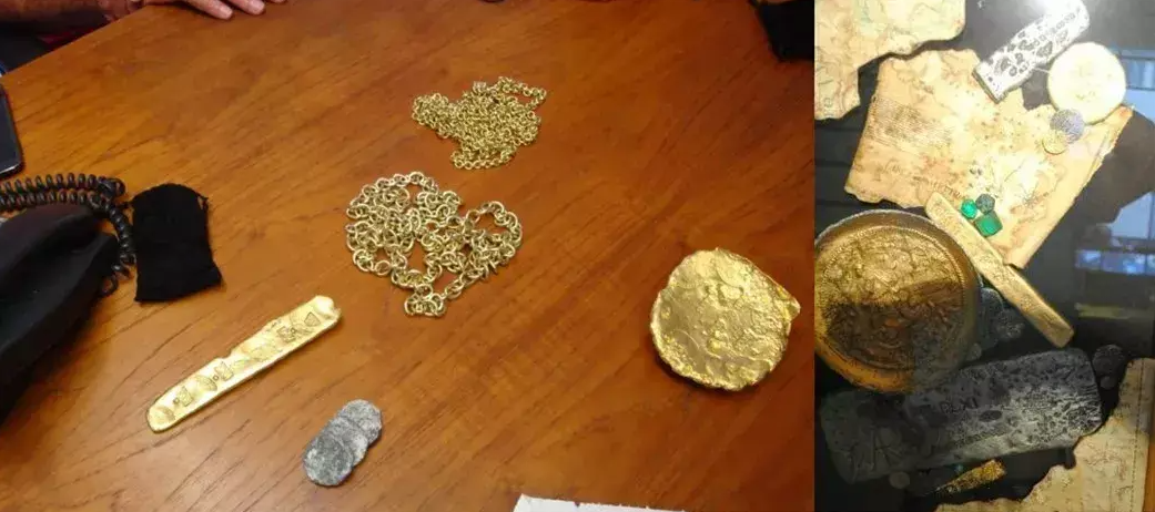 Lặn sâu xuống vùng biển Florida, phát hiện 'mỏ vàng' nặng 40 tấn trị giá 500 triệu USD: Nhiều trang sức, ngọc lục bảo hơn 400 tuổi được tìm thấy- Ảnh 5.