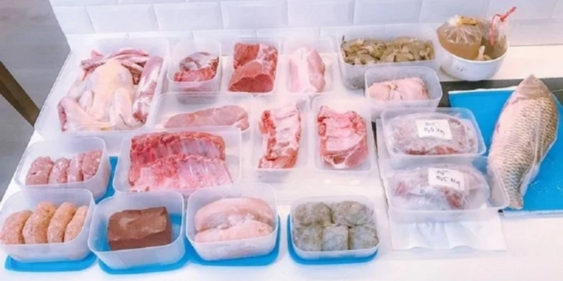 Mẹo để thịt không bị dính vào túi khi để trong tủ lạnh - Ảnh 2.