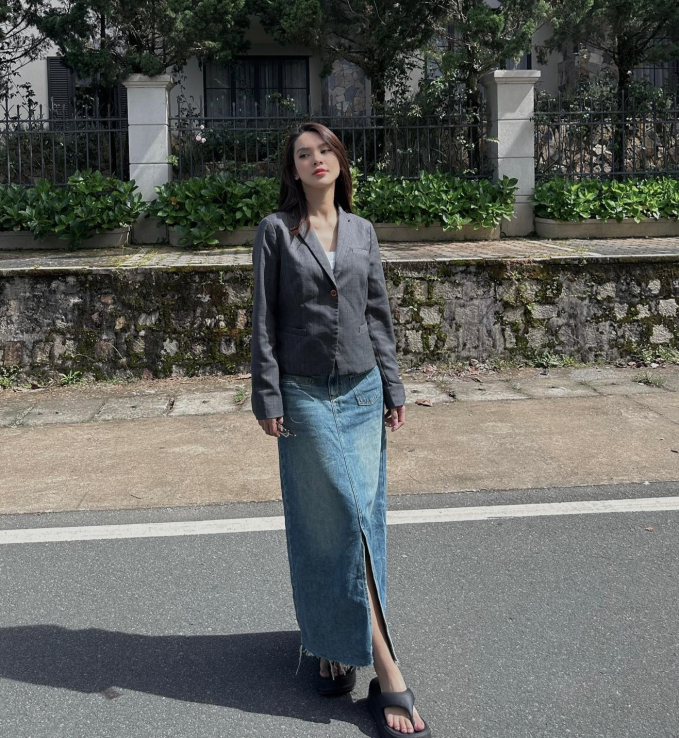 Kiểu chân váy khiến mỹ nhân Việt mê mẩn: Diện lên trẻ trung, sang hơn vài bậc - Ảnh 8.