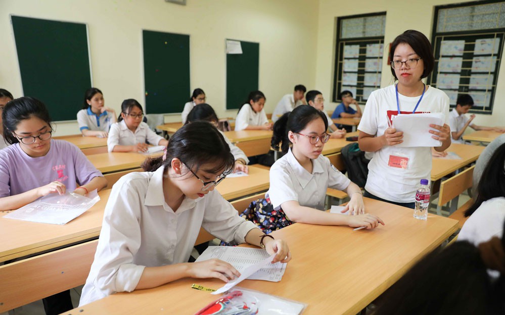 Hơn 100.000 học sinh lớp 12 Hà Nội thi thử tốt nghiệp THPT 2024