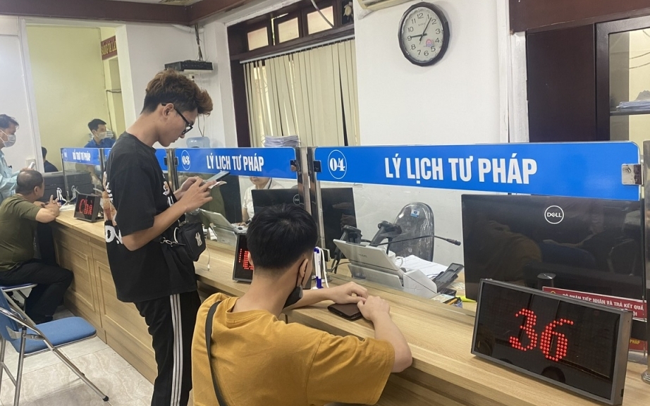 Từ 1/10, thí điểm cấp phiếu lý lịch tư pháp qua VNeID trên toàn quốc