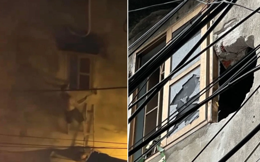 Hành động dũng cảm của chàng trai trèo thang, đập tường cứu 3 người trong vụ cháy nhà trọ ở Trung Kính