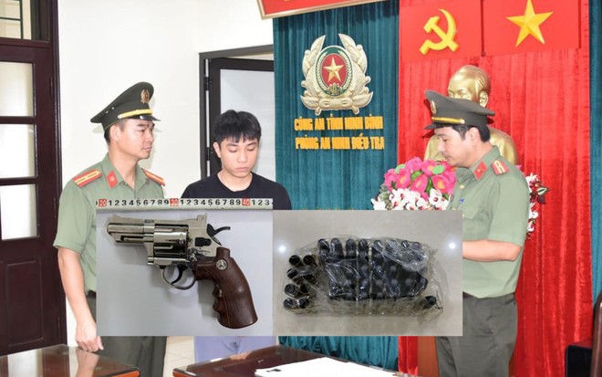 Mua súng trên mạng về bán lại kiếm lời, nam thanh niên bị khởi tố