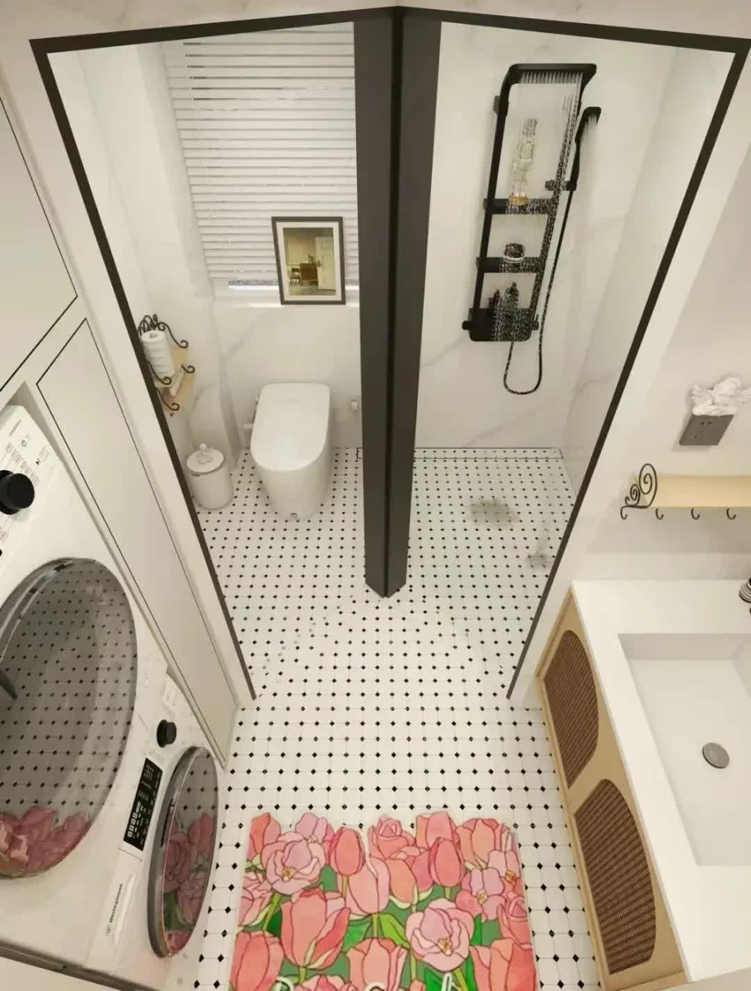 Bất chấp sự phản đối của cả nhà, vợ tôi nhất quyết lắp hai cánh cửa trong phòng tắm- Ảnh 5.