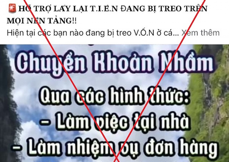 Liên tiếp bị lừa vì tin dịch vụ 'thu hồi nợ' trên mạng - Ảnh 1.