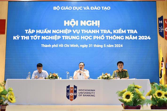 Thi tốt nghiệp THPT 2024: Thanh tra kịp thời, đảm bảo kỳ thi nghiêm túc - Ảnh 2.