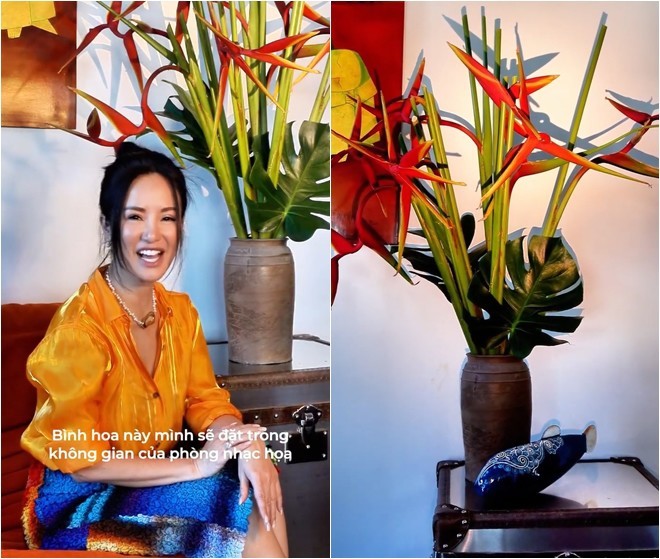Phong cách cắm hoa độc đáo của Diva Hồng Nhung trong penthouse sang trọng- Ảnh 6.