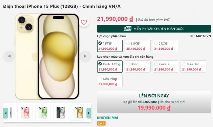 Giá iPhone 15, iPhone 15 Pro, iPhone 15 Plus đang giảm sốc, đã rẻ còn xịn, khách Việt ầm ầm chốt đơn- Ảnh 13.