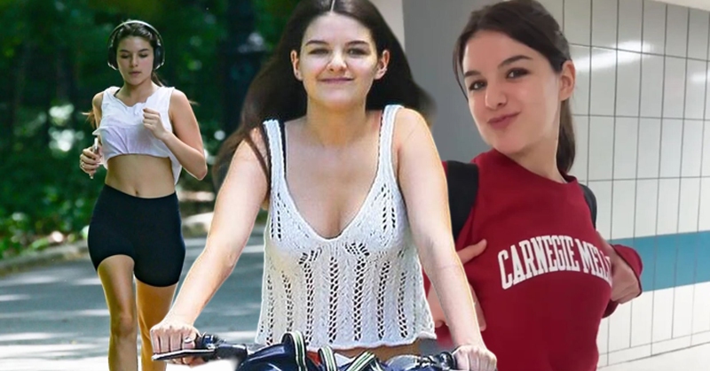 Cuộc sống trước thềm vào đại học của Suri Cruise: Sáng di chuyển bằng xe đạp công cộng, chiều đến chạy bộ ở công viên