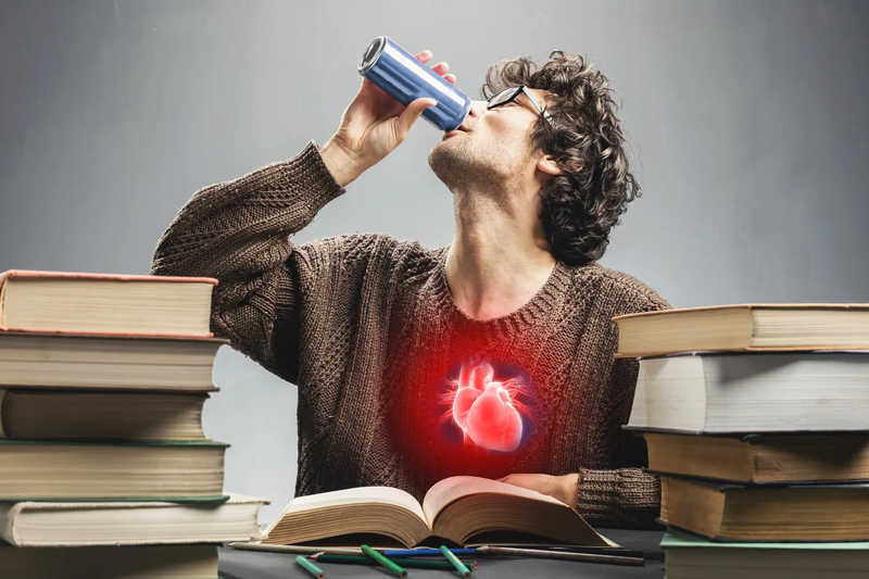 Uống nhiều nước tăng lực có thể gây đau tim?- Ảnh 1.