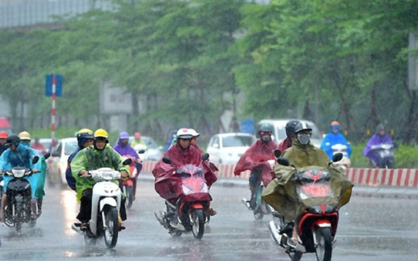 Thời tiết Hà Nội 3 ngày tới: Người dân Thủ đô phải &quot;tắm&quot; mưa dông khi chiều về?