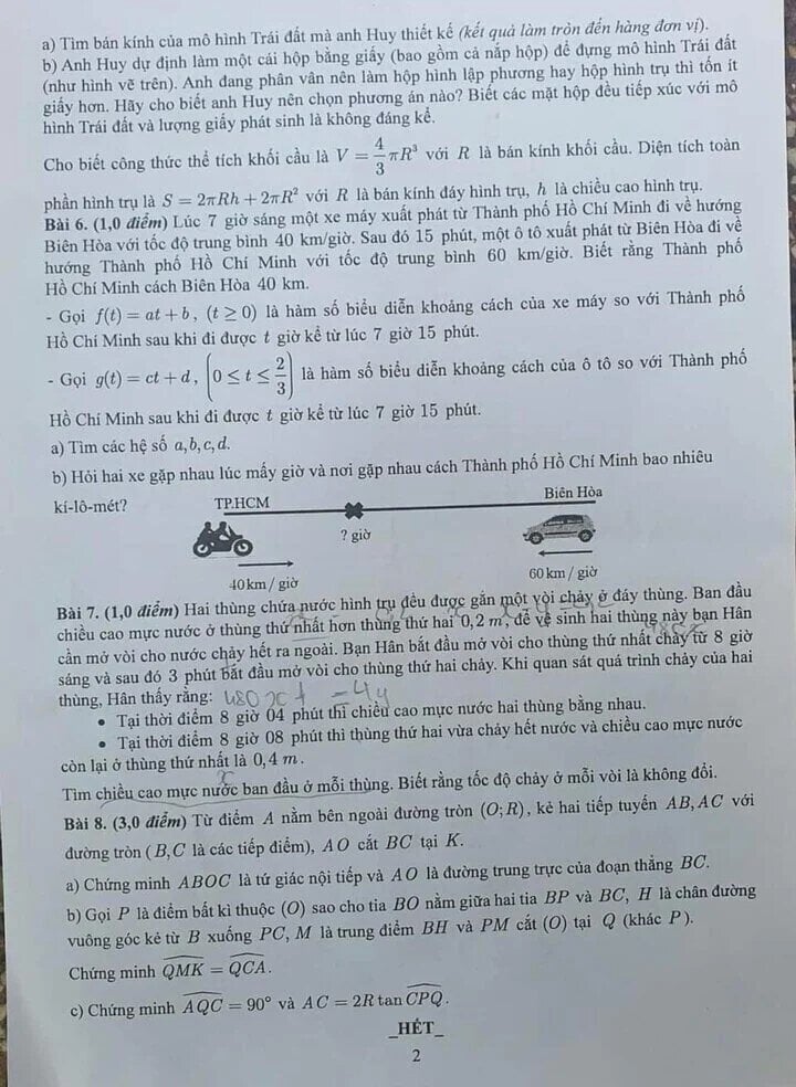 Thí sinh bật khóc vì đề Toán vào lớp 10 TP.HCM khó: Sở GD&ĐT nói gì? - Ảnh 2.