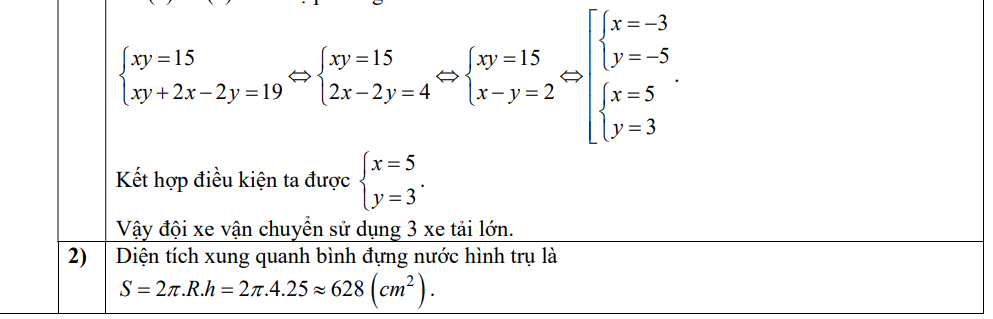 Gợi ý đáp án môn Toán, kỳ thi tuyển sinh lớp 10 năm 2024 tại Hà Nội - Ảnh 2.