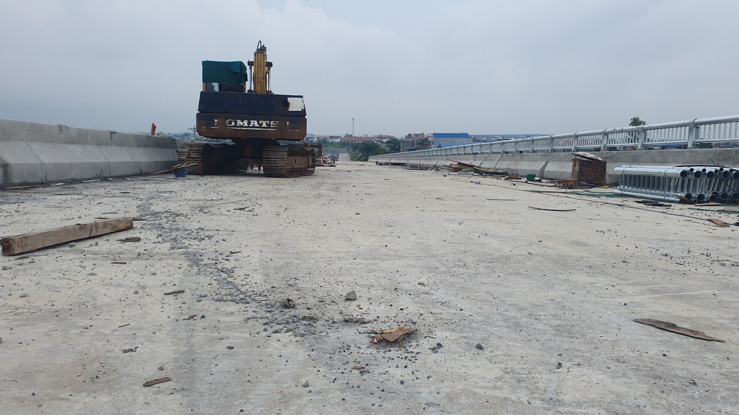 Hình hài mới nhất cây cầu vượt sông lớn ở Nam Định sắp thay thế phà Đống Cao- Ảnh 10.