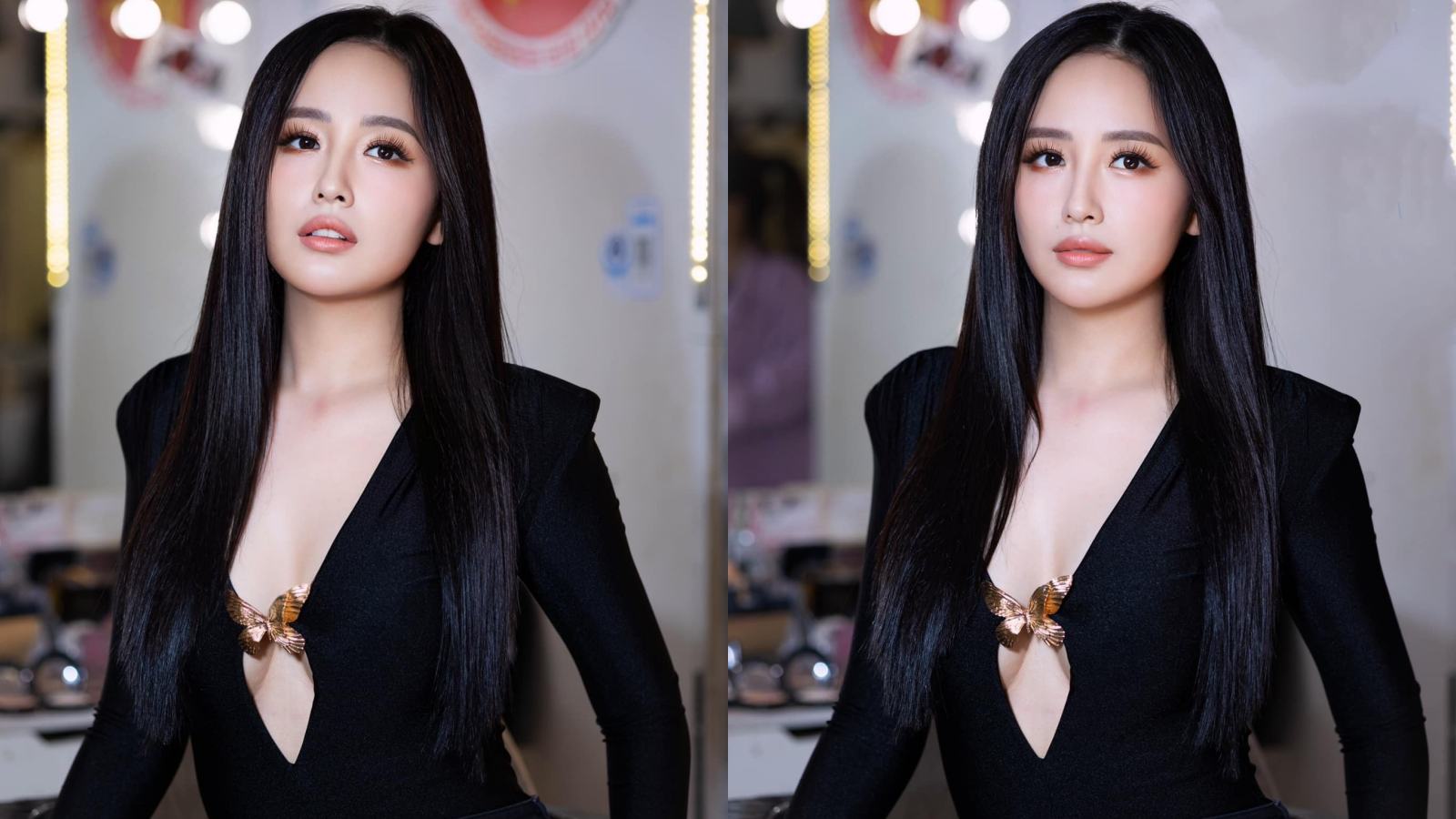 Đi dự cưới Midu, nhan sắc của hoa hậu Việt được ví đẹp như Kim Ji Won - Ảnh 2.