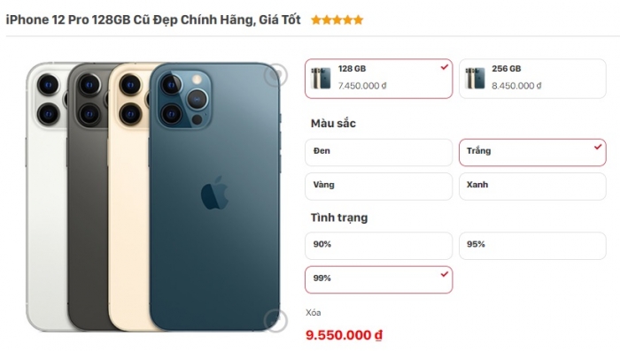 Giá iPhone 12, iPhone 12 Pro, iPhone 12 Pro Max mới nhất giảm sâu chưa từng có, giá chỉ từ 11 triệu, xịn như iPhone 15- Ảnh 7.