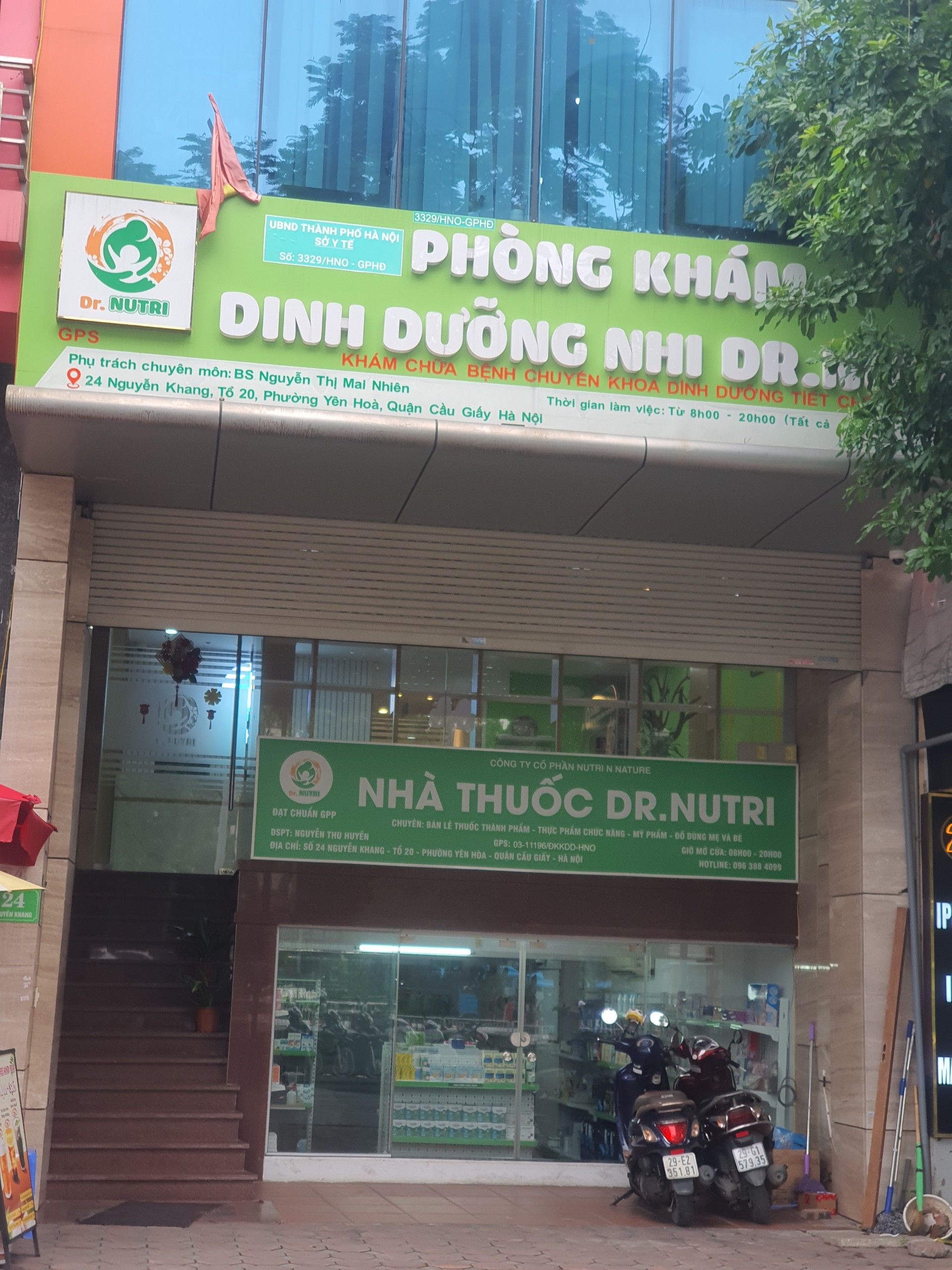 Phòng khám Dinh dưỡng nhi Dr. Nutri hoạt động bất chấp 'lệnh cấm', Chủ tịch UBND quận Cầu Giấy có biết?- Ảnh 2.