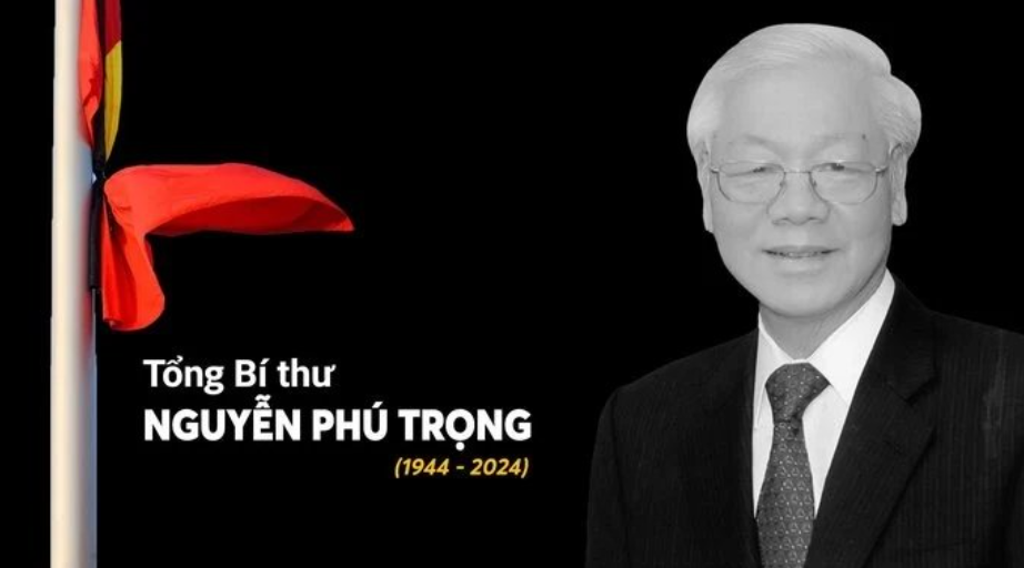 [TRỰC TIẾP] Lễ viếng Tổng Bí thư Nguyễn Phú Trọng- Ảnh 1.