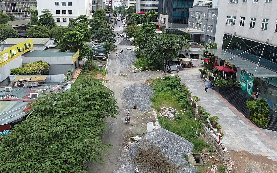 Hà Nội: Sẵn sàng tiếp tục thi công dự án D20 khu đô thị mới Cầu Giấy 