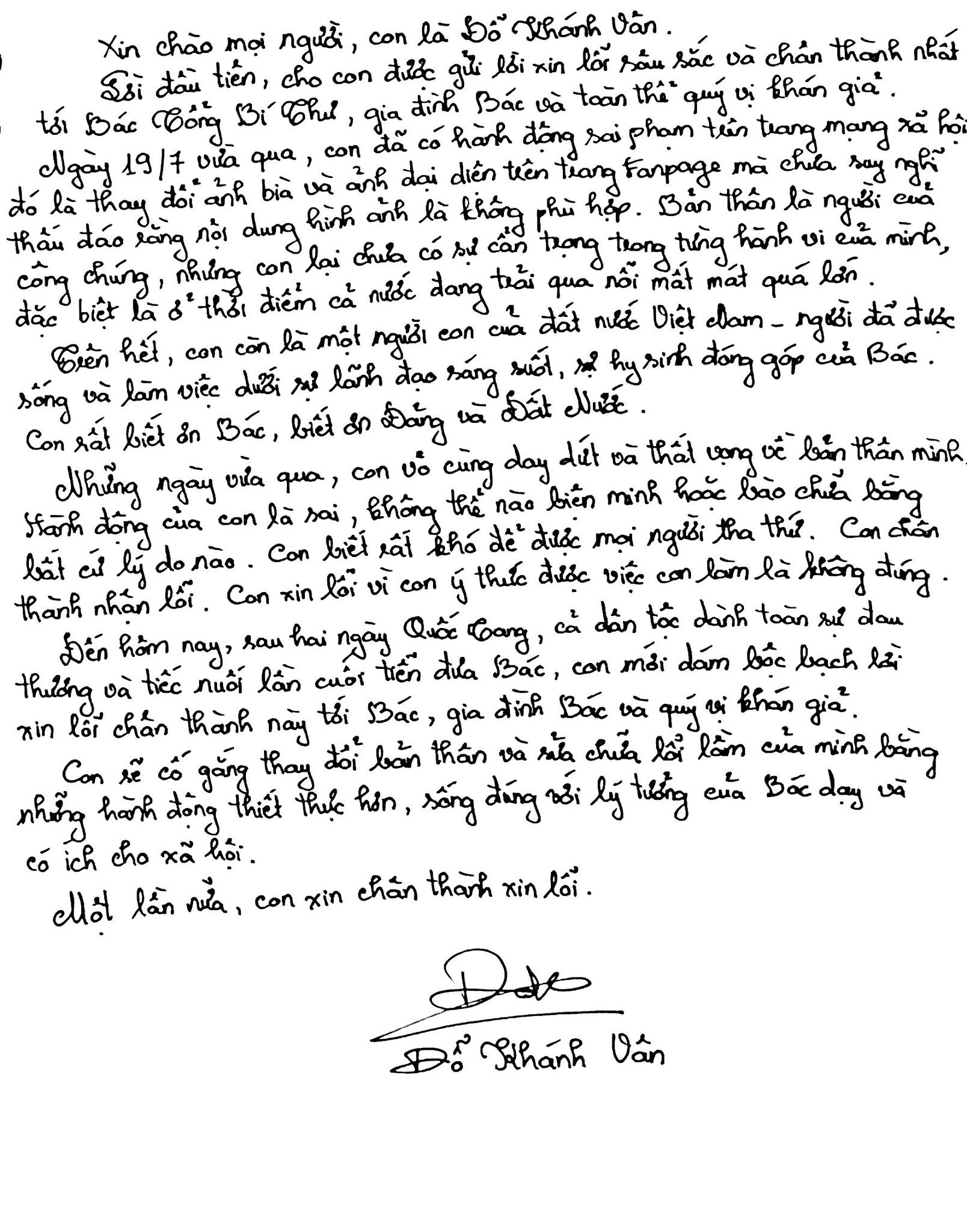 Khánh Vân 'Mắt biếc' xin lỗi- Ảnh 2.