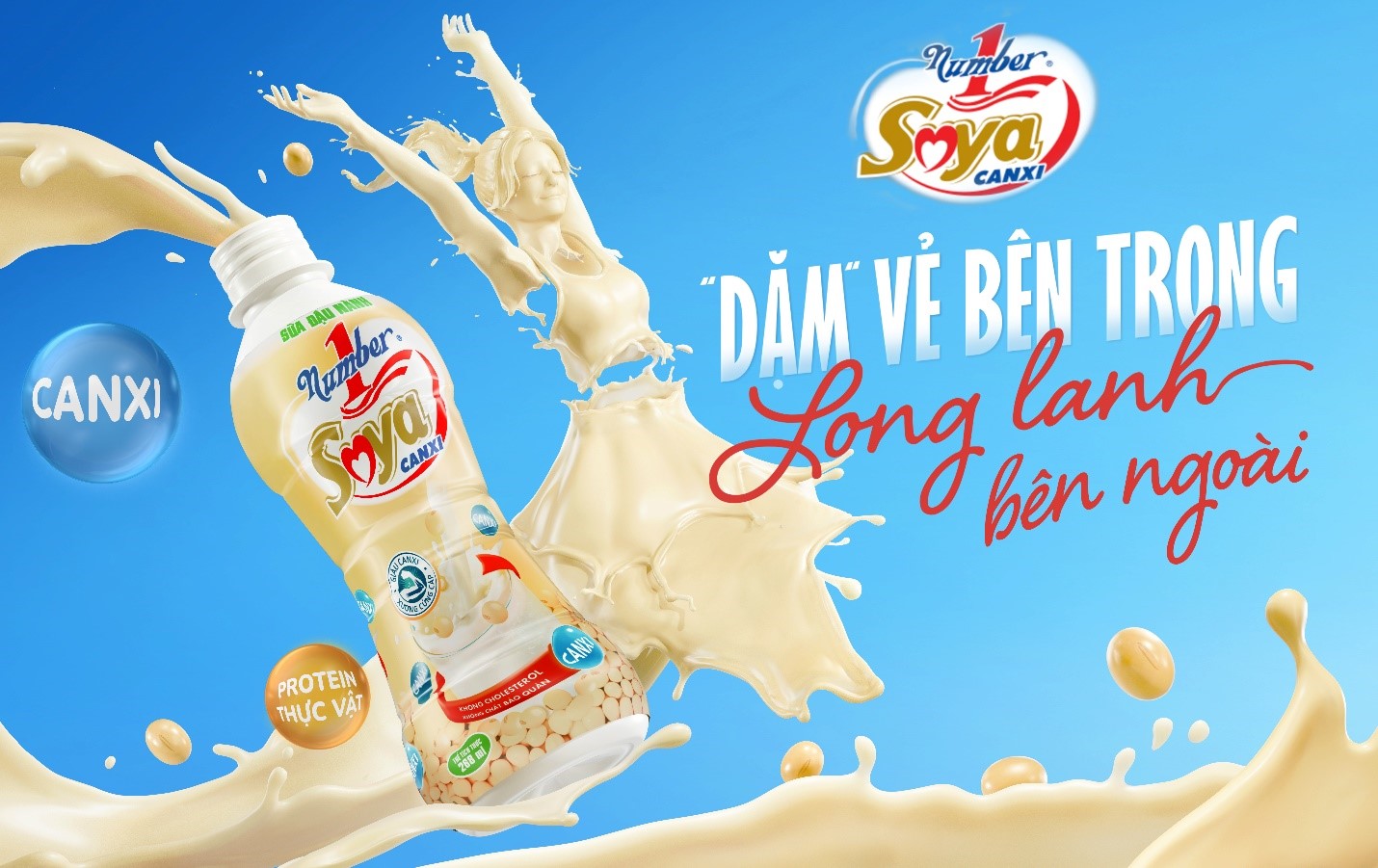 Cùng Number 1 Soya Canxi chăm sóc sức khỏe và sắc đẹp ngay từ bên trong- Ảnh 1.