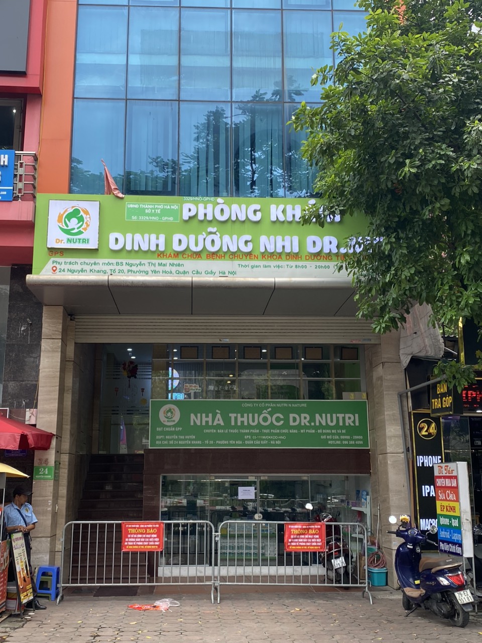 Phòng khám Dinh dưỡng nhi Dr. Nutri chưa đủ điều kiện PCCC vẫn mở, UBND phường Yên Hòa lên tiếng - Ảnh 4.