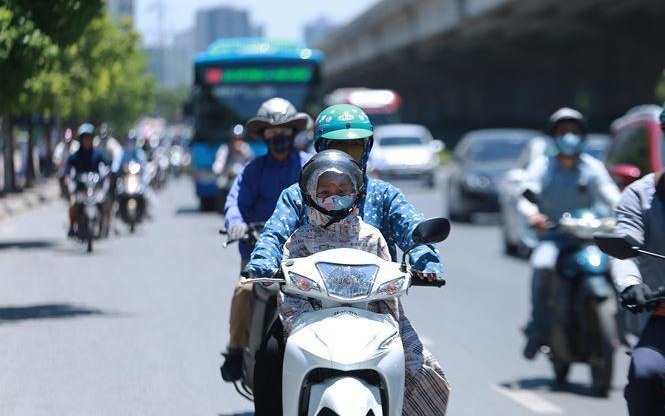 Miền Bắc nắng nóng xuất hiện nhiều nơi, gia tăng về cường độ
