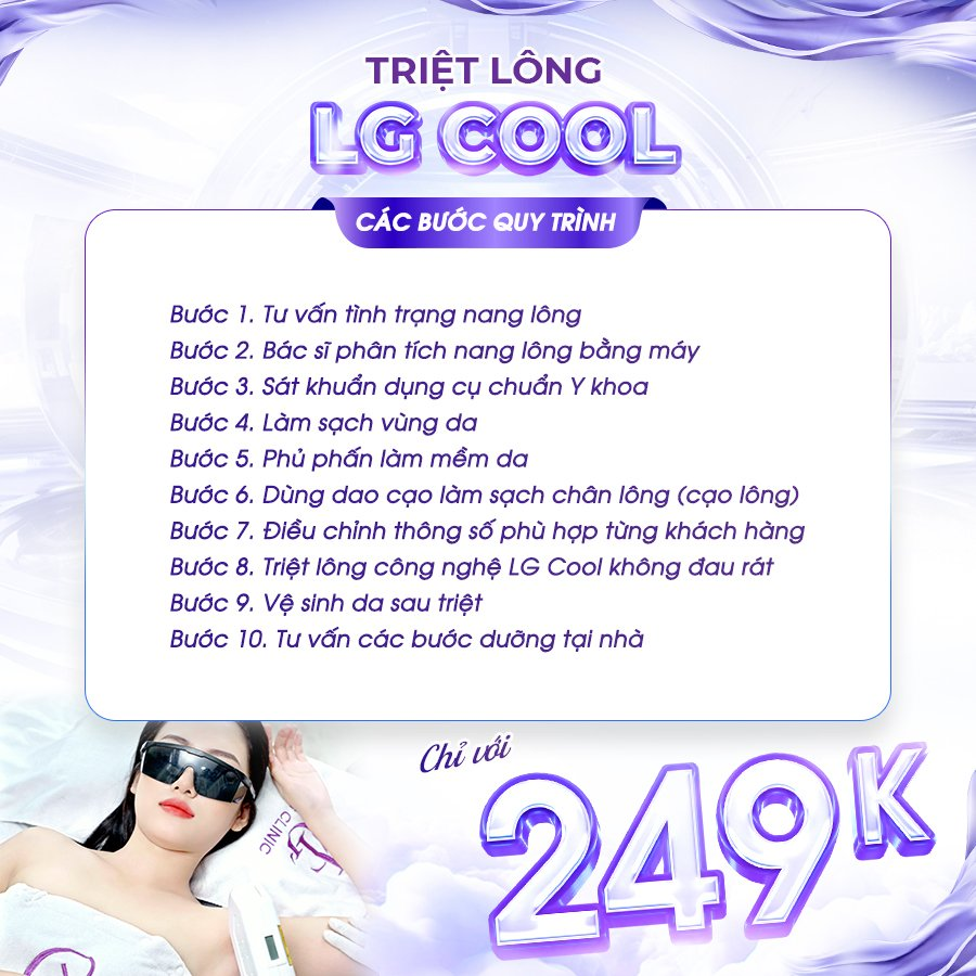 Khám phá công nghệ triệt lông vĩnh viễn LG Cool độc quyền tại LG Clinic - Ảnh 4. Khám phá công nghệ triệt lông vĩnh viễn LG Cool độc quyền tại LG Clinic - Ảnh 4.