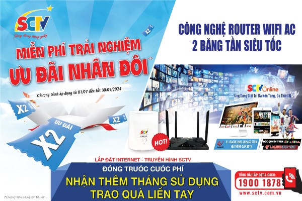 Internet SCTV - Ưu đãi khủng, nâng tầm trải nghiệm giải trí tại nhà- Ảnh 1.