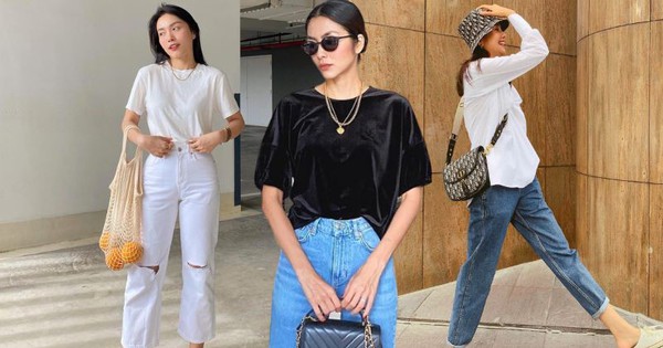 Phụ nữ trên 50 tuổi không nên mặc áo phông và quần jeans mà nên mặc 4 kiểu đồ này