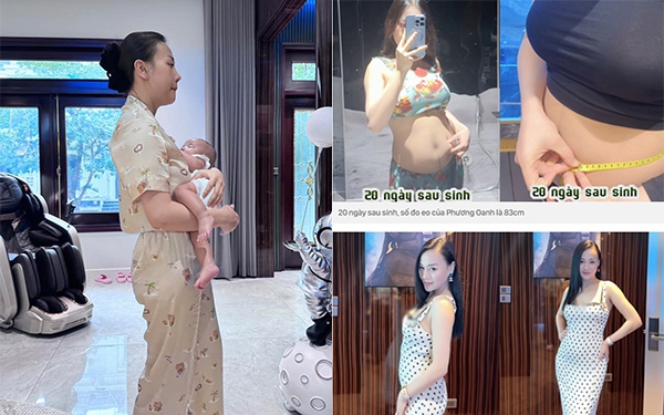 Phương Oanh chia sẻ hình ảnh &quot;xấu xí&quot; lúc mới sinh, trầm cảm vì bụng như chưa đẻ