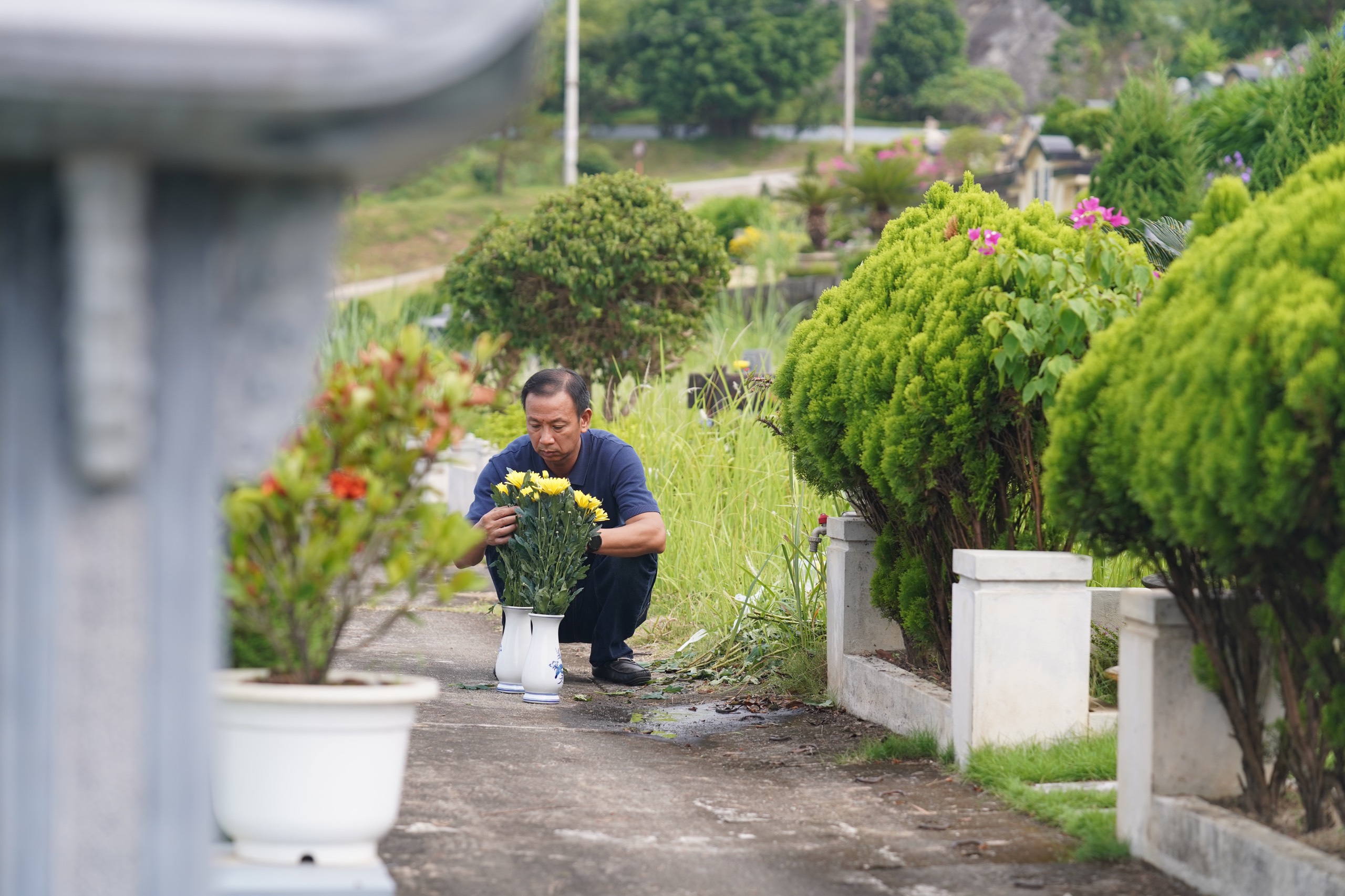 Mâm cúng chay đắt khách lễ Vu Lan, người dân phải đặt trước hơn tuần mới có mâm chay tươm tất dâng lên gia tiên- Ảnh 4.