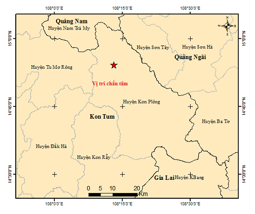 Động đất ở Kon Tum lại được thiết lập, các cấp độ nguy hiểm người dân cần biết để phòng tránh - Ảnh 1.