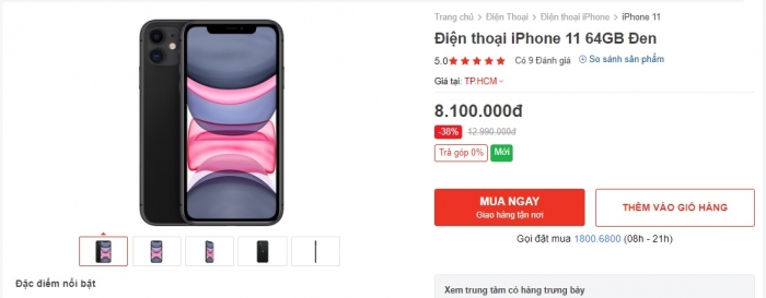 Giá iPhone 11, iPhone 11 Pro, iPhone 11 Pro Max mới nhất đang rẻ nhất thị trường, chưa tới 6 triệu vẫn xịn, đẹp ngang iPhone 15- Ảnh 2.