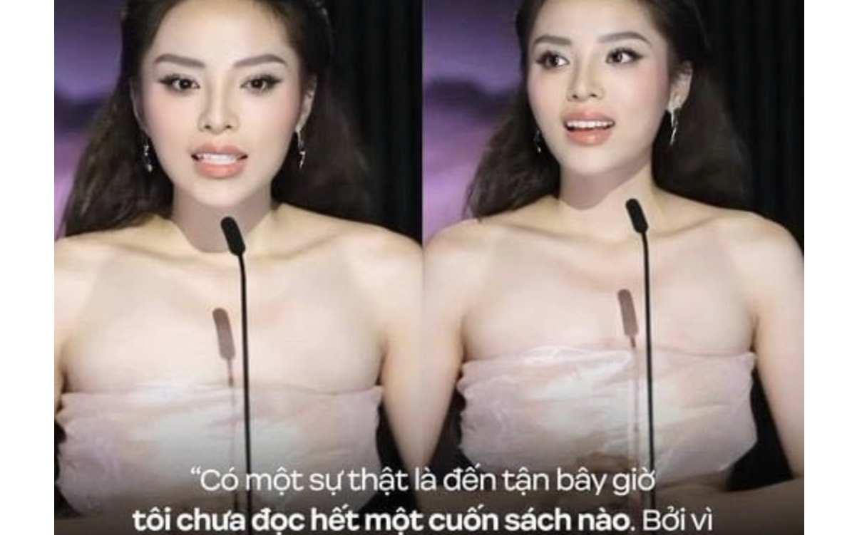 Kỳ Duyên gây thất vọng với phát ngôn "Tôi chưa đọc hết một cuốn sách nào"