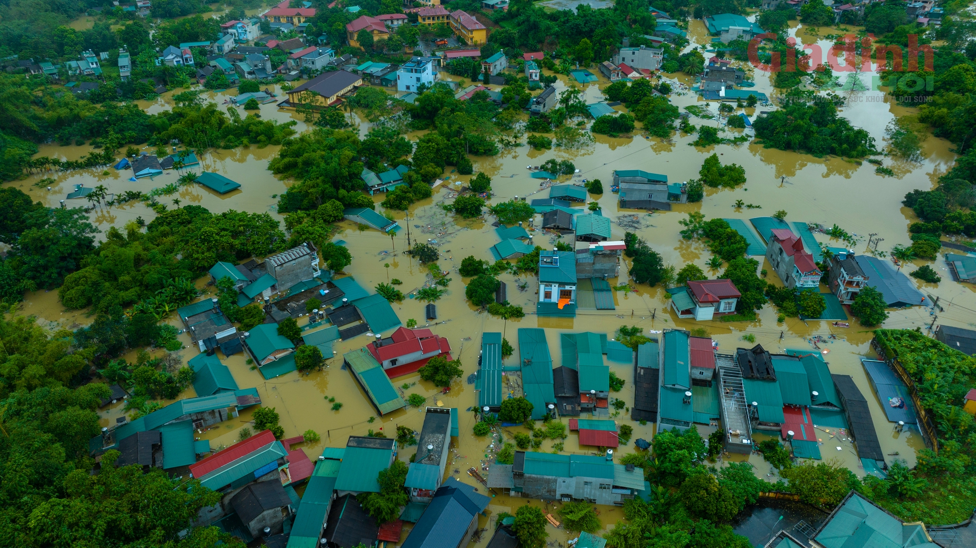 Toàn cảnh huyện Chiêm Hóa (Tuyên Quang) chìm trong biển nước- Ảnh 5.