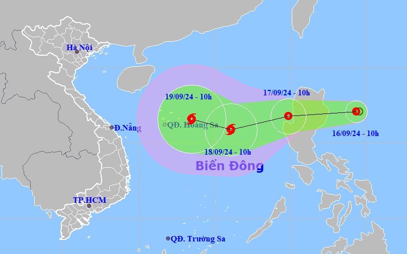 Biển Đông đón áp thấp nhiệt đới, gió giật cấp 9 và khả năng mạnh thành bão