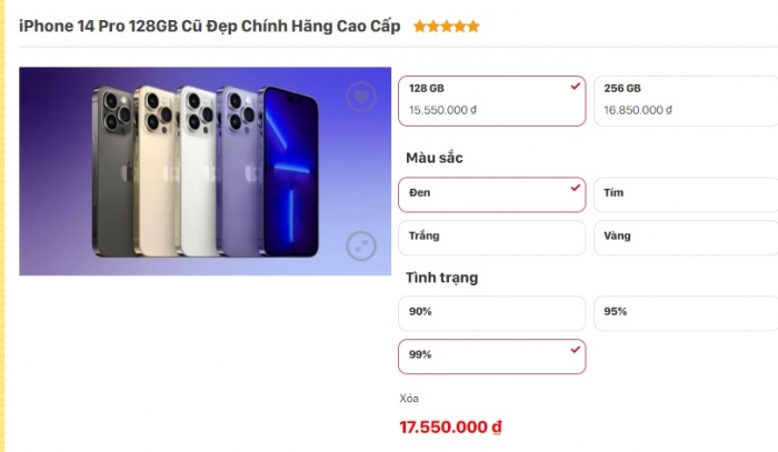 Giá iPhone 14 Pro, iPhone 14 Pro Max, iPhone 14 Plus mới nhất giảm khủng khiếp, 'rẻ như cho' từ khi iPhone 16 xuất hiện- Ảnh 2.