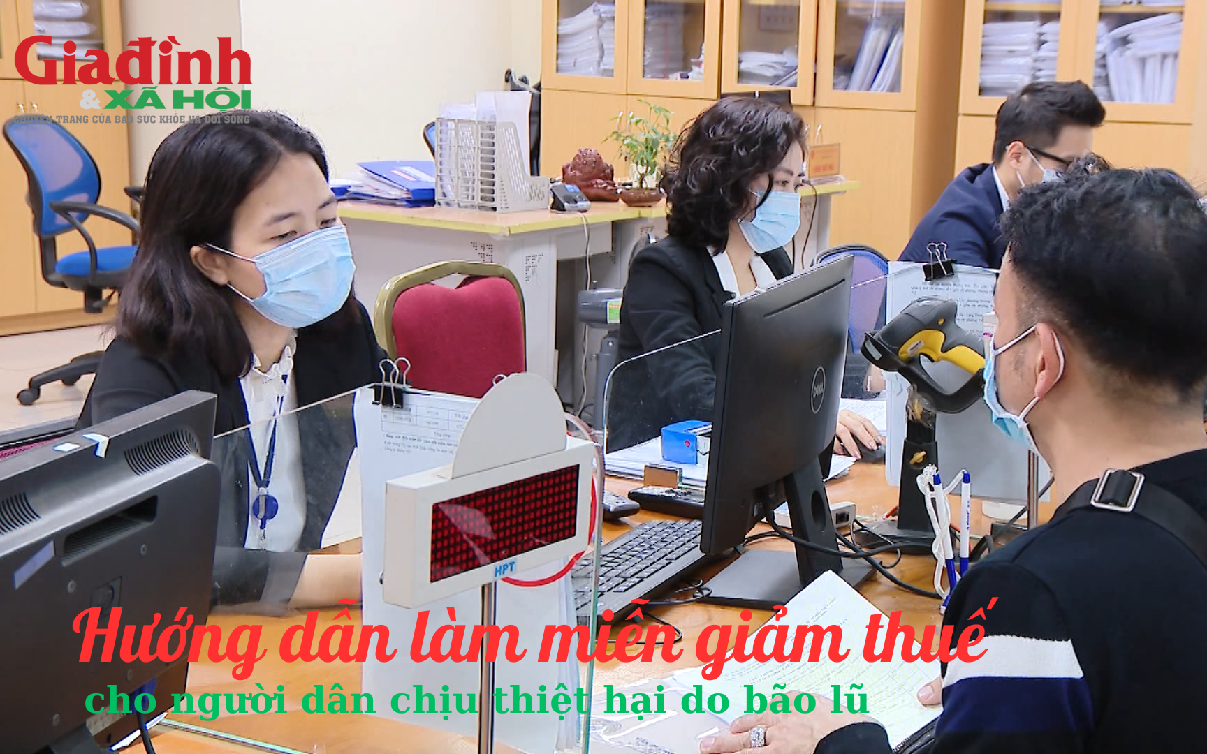 Hướng dẫn làm miễn giảm thuế cho người dân chịu thiệt hại do bão lũ