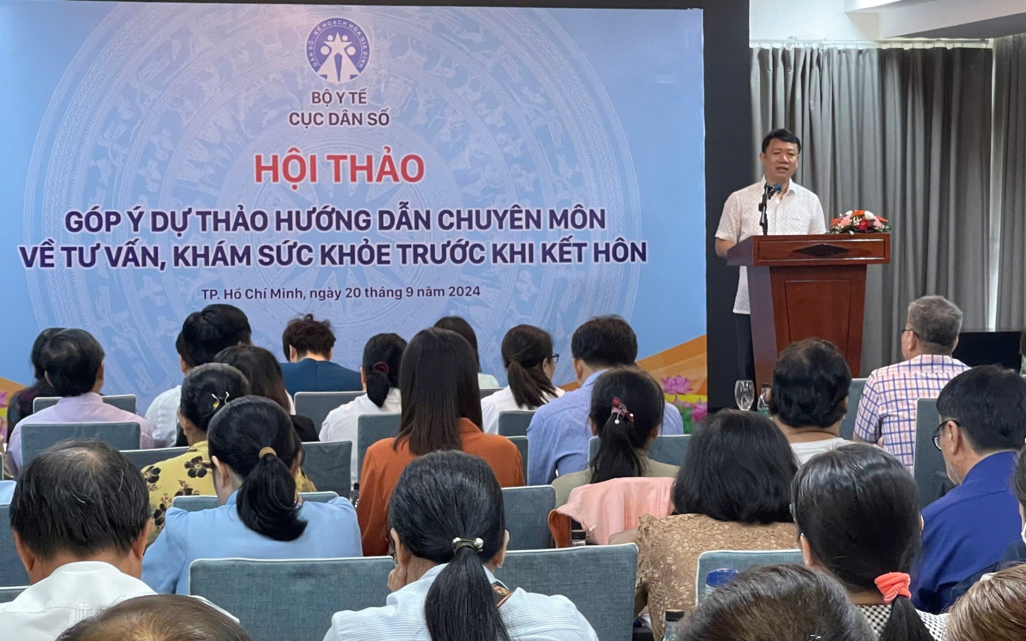 Hội thảo góp ý dự thảo &quot;Hướng dẫn chuyên môn về tư vấn, khám sức khỏe trước khi kết hôn&quot;