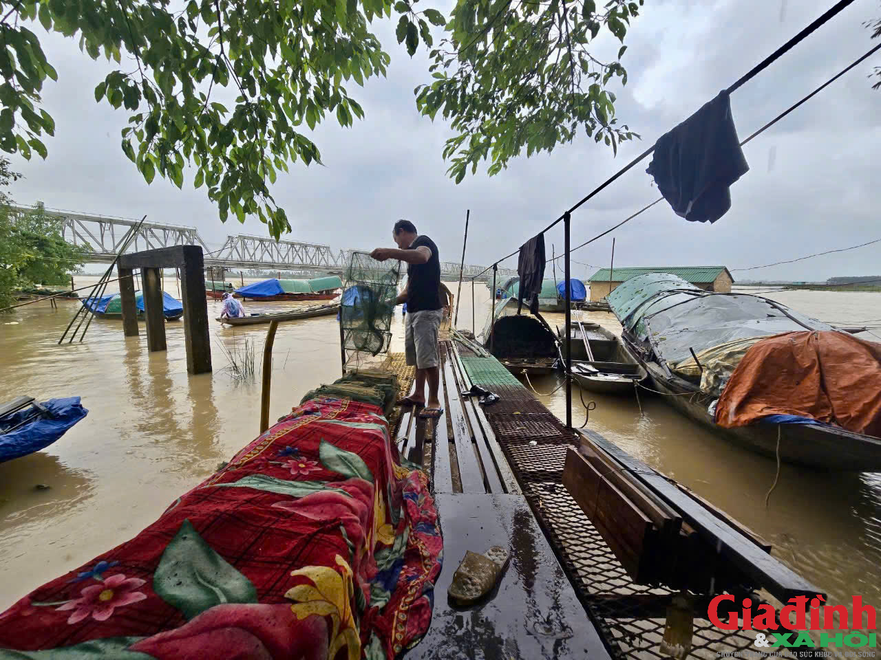 Xóm vạn chài trên sông Lam: Bấp bênh mùa lũ- Ảnh 4.