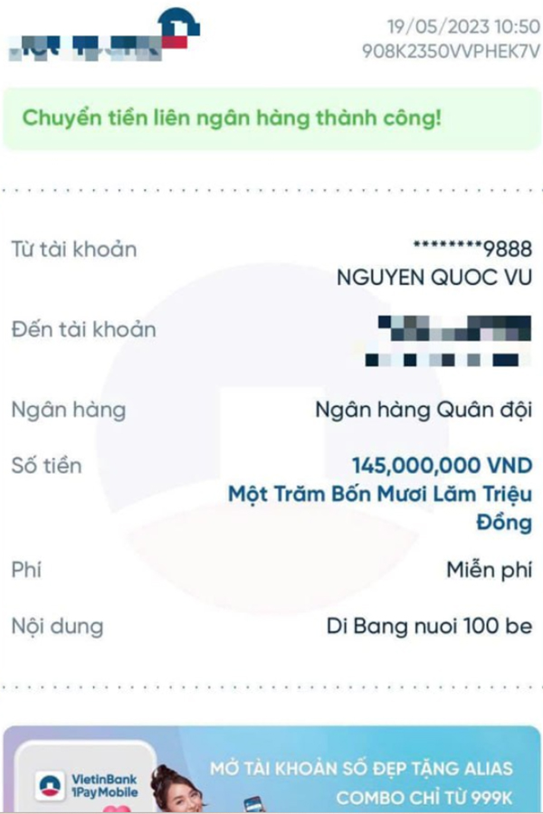 Đoàn Di Băng và chồng đại gia quận 7 tung sao kê chuyện từ thiện, dân mạng vẫn tranh cãi - Ảnh 3.