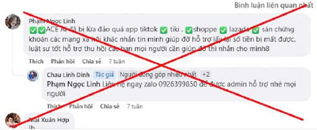 Lên mạng nhờ lấy tiền đã mất, đau đớn bị cú lừa thứ 2- Ảnh 2. Lên mạng nhờ lấy tiền đã mất, đau đớn bị cú lừa thứ 2- Ảnh 2.